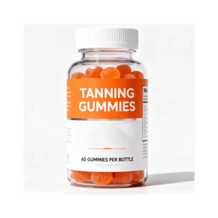 OEM ODM Private Label Tanning Gummies with Vitamin C Zinc Shiny Skin Supplement for Adults Not for Teenagers or Pregnant Women