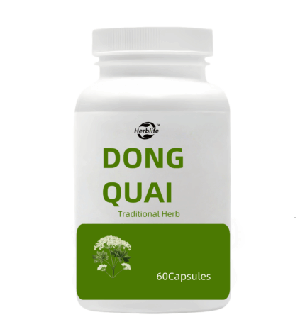 OEM/ODM Hot Sales Chinese Traditional Aromatic Herb Angelica Sinensis Extract Dong Quai Root Extract Powder Dong Quai Capsules