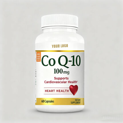 OEM/ODM High Absorption Coq10 Supplement Softgel Coenzyme-Q10 with Vitamin E & Omega 3 for Adults