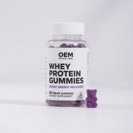 Wholesale Supplement Distributors OEM Private Label High Quality Vegan Whey Protein Gummies Creatine