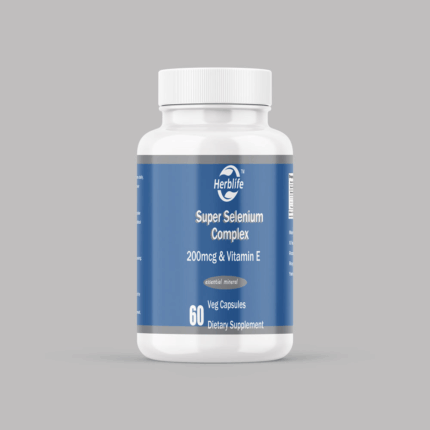 Selenium 200 Mcg Essential Trace Mineral with Superior Absorption Supports Immune System 60 Vegetarian Capsules for Adults