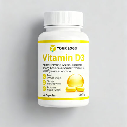 Vitamin D3 5000iu (125 mcg) for Immune Support, Healthy Muscle Function, and Bone Health - Non-GMO, Gluten Free in Organic Extra Virgin Olive Oil, Softgel, 60 Count