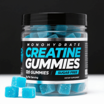 Creatine Monohydrate Gummies Sports Nutrition Supplement Sugar Free OEM Factory Supply Supports Energy and Muscle Growth
