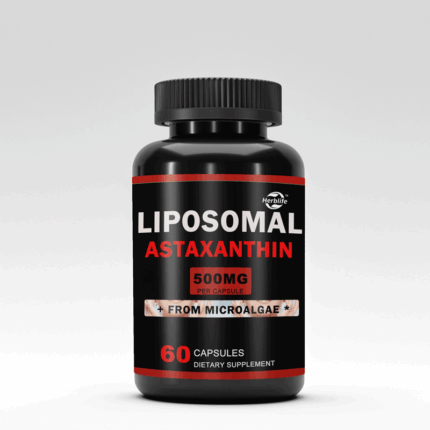 OEM Factory Supply Maximum Absorption Liposomal Astaxanthin Supplement 24 MG Vitamin C Liposomal Astaxanthin Capsules